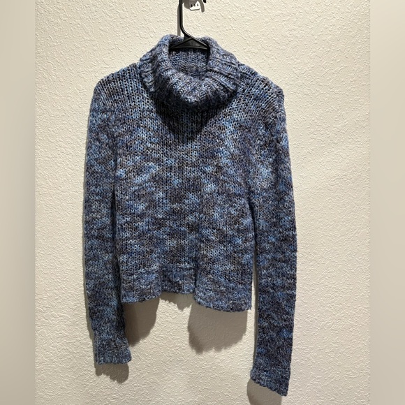 Say What? Sweaters - Blue Turtleneck Sweater , Size‎ M, Say What?